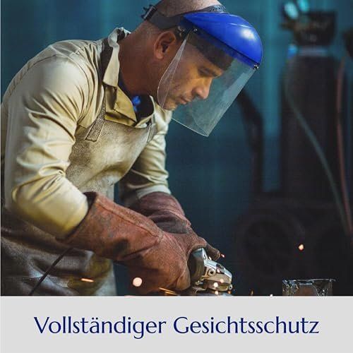 Gesichts- und Gehörschutz: Gesichtsschutzschild B1BL+FC48 Transparentes Visier – Neu und originalverpackt aus Hundwil von pak_b5sl 7