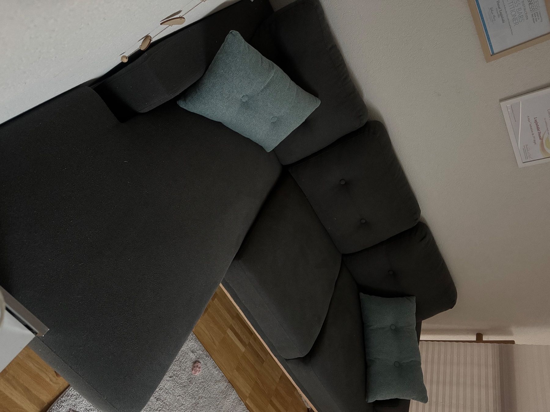 Sofas: Canapé d’angle gris – D'occasion à Yvonand par dan_b98z 1