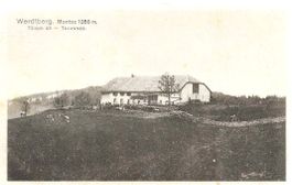 AK RECONVILIER TAVANNES REST. WERDTBERG MONTOZ 1922