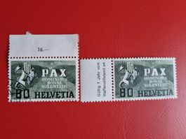 LOT: PAX NR. 269 - GESTEMPELT UND POSTFRISCH