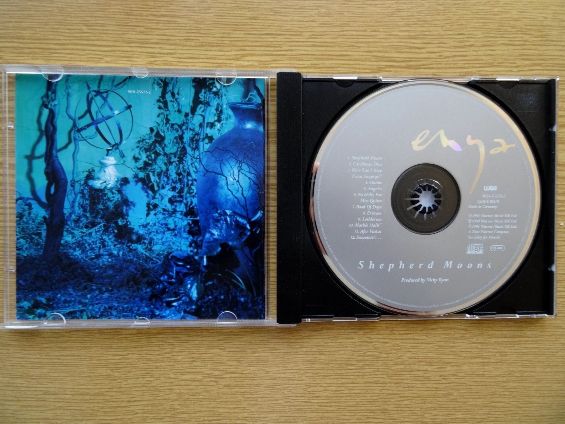 CD: CD Enya Shepherd Moons – Usato da Zürich venduto da burdan 2