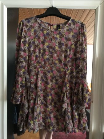 Blouse tunique MARC CAIN. Taille 2, 100% soie