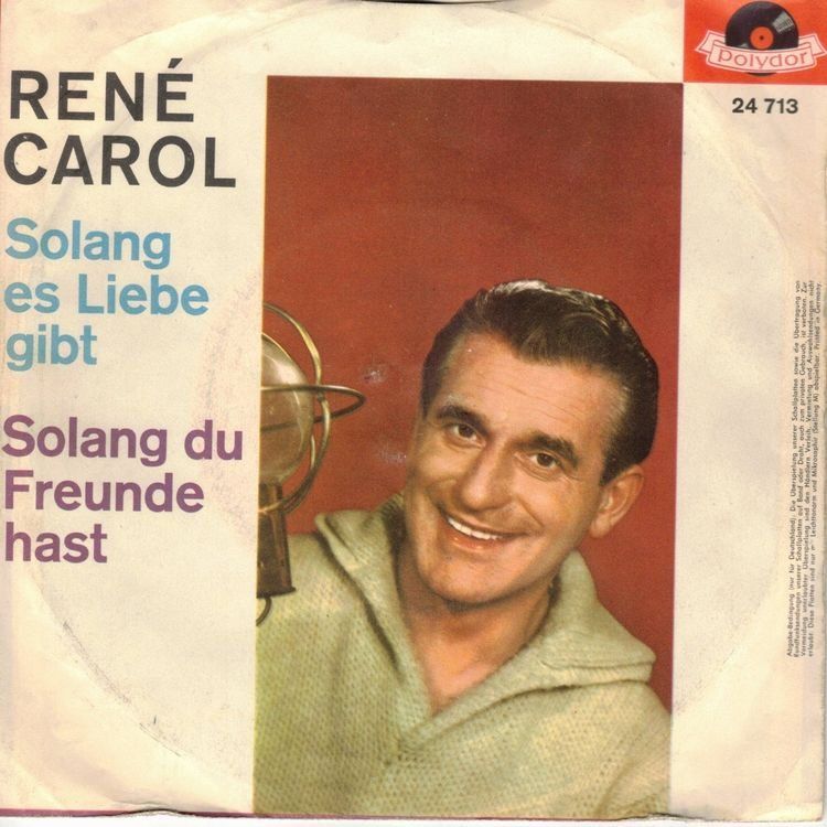 Dischi in vinile: René Carol  --  Solang es Liebe gibt  Single7 – Usato da Rheinau venduto da thealbum