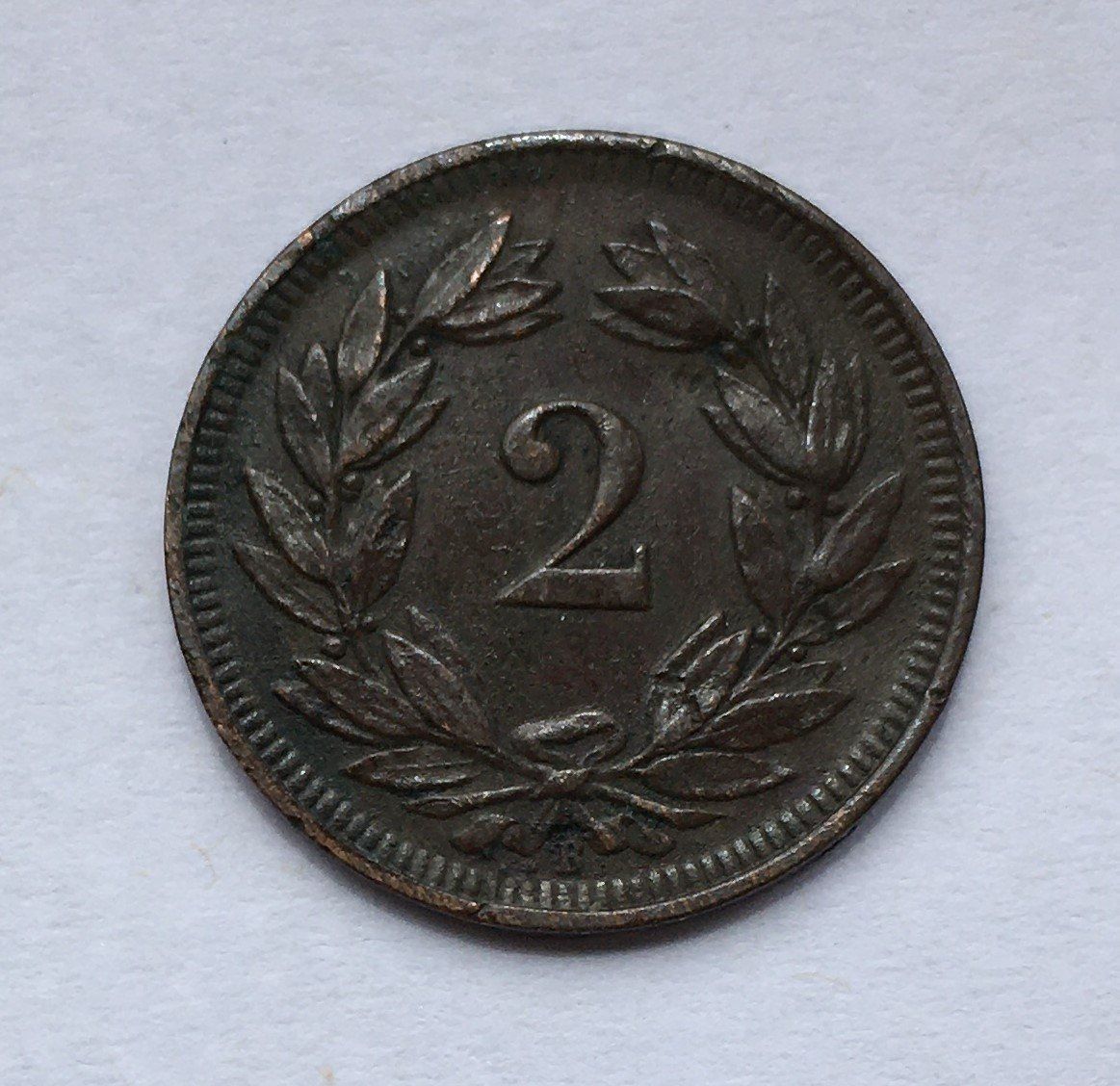 Tutti le monete: 1903 2 Rappen ss-vz – Usato da Kirchberg SG venduto da Helveticus00 1