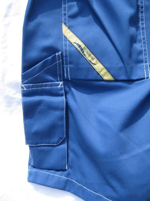 Wikland Pantaloni: Arbeitsshorts WIKLAND 1040 Gr. 37.5 blau, neu – Nuovo (secondo la descrizione) da Eschenbach SG venduto da brocarte 4