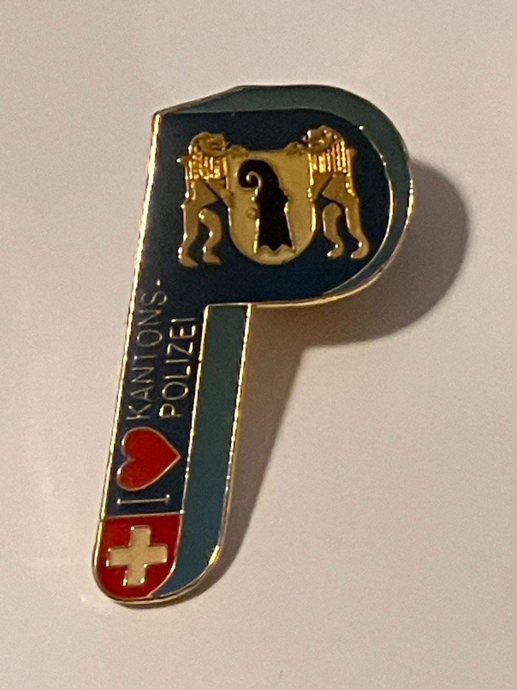Placchette & Badge: 1 Pin Kantonspolizei Basel – Usato da Basel venduto da djwwpp