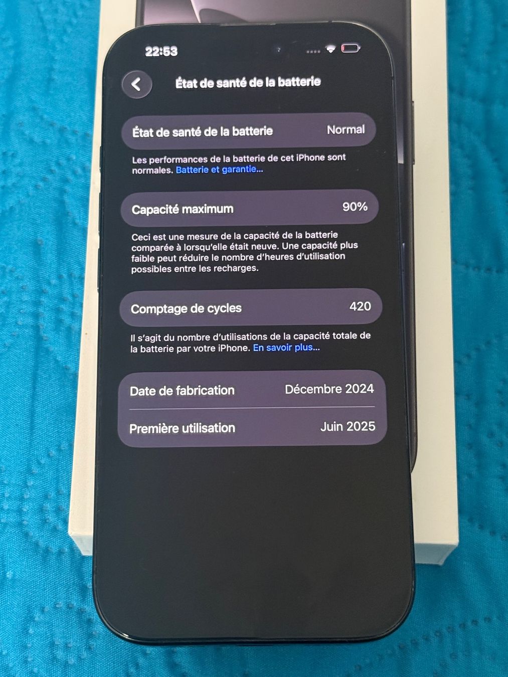 Apple Telefoni cellulari / Smartphones: iPhone 16 Pro 128GB défectueux – Difettoso da Blonay venduto da IGORN 6