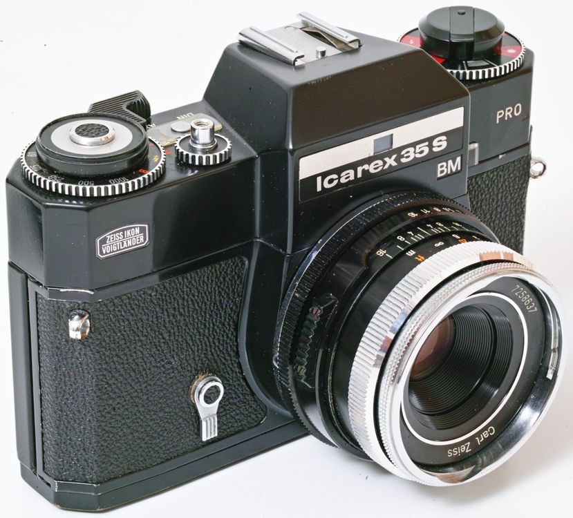 Zeiss Ikon ICAREX 35S BM Pro mit Zeiss Tessar 1:2.8 50 mm (Gebraucht ...