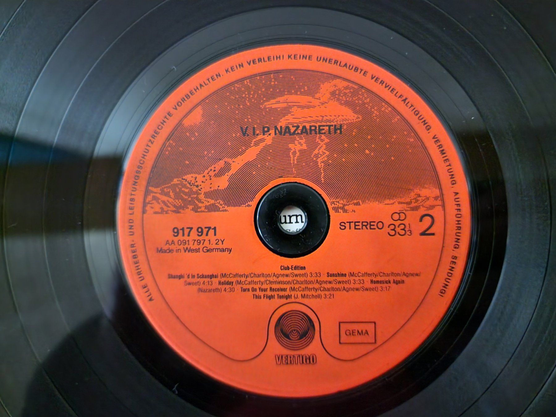 Schallplatten: Nazareth LP – V.I.P. – Gebraucht aus Root von atelier22 2