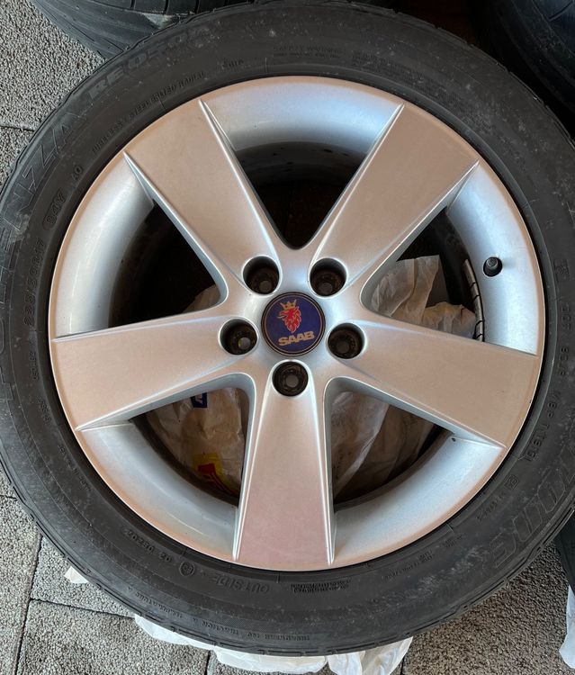 Original Saab Felgen 17 Zoll Ronal 5 spoke | Kaufen auf Ricardo