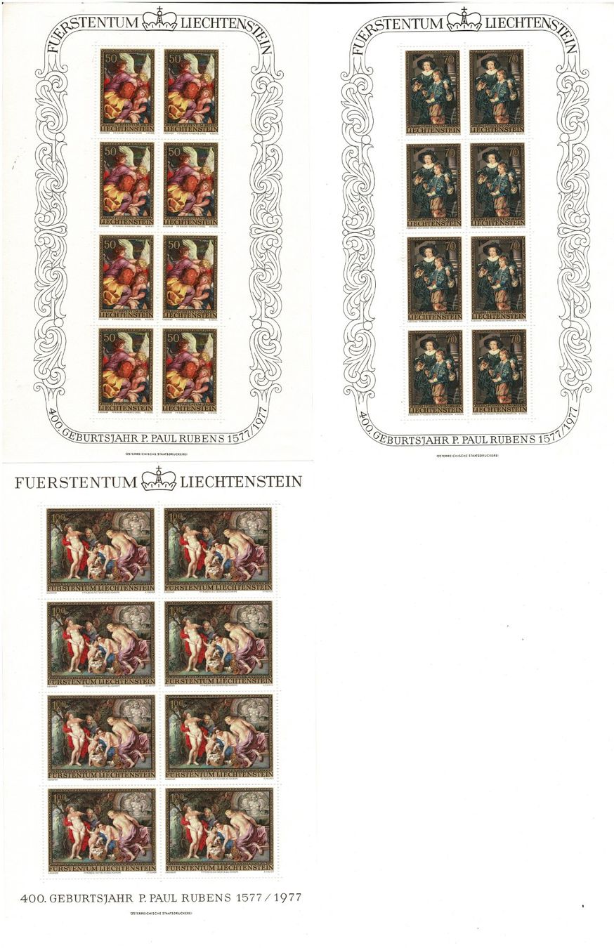 Alle Briefmarken: Rubens 3 KB ** – Neu (gemäss Beschreibung) aus Lausanne von Whorvath