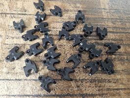 lego 93571 lot de 25 pièces Black Technic, Axle Connector