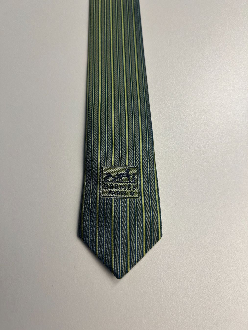 Hermès Krawatten: Hermes gestreifte Taft Krawatte – Neu (gemäss Beschreibung) aus Bern von kurtikobolt74 3