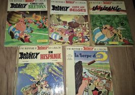 Lot Astérix 9 BDs Les Belges Bretons La Galère Obélix