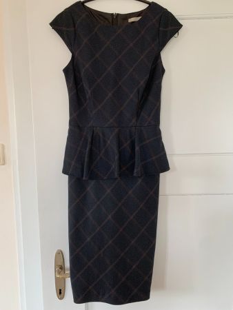 Orsay Damen Kleid, Gr. 34, Dunkelgrau