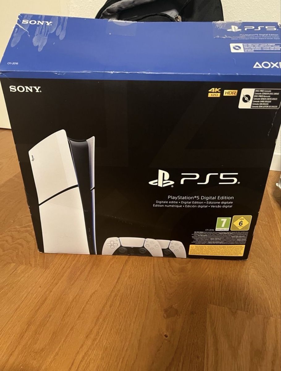Sony Konsolen: Sony PS5 Digital Console mit HP Bildschirm – Gebraucht aus Zürich von inf_7c5k