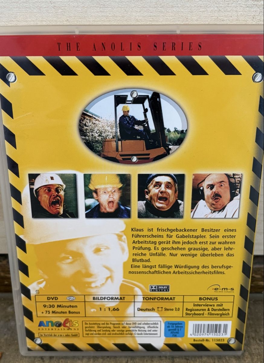 Tutti i DVDs: STAPLERFAHRER KLAUS - Kult-Trash-Splatter aus DE – Usato da Inkwil venduto da RetrOhyeah_Schweiz 1