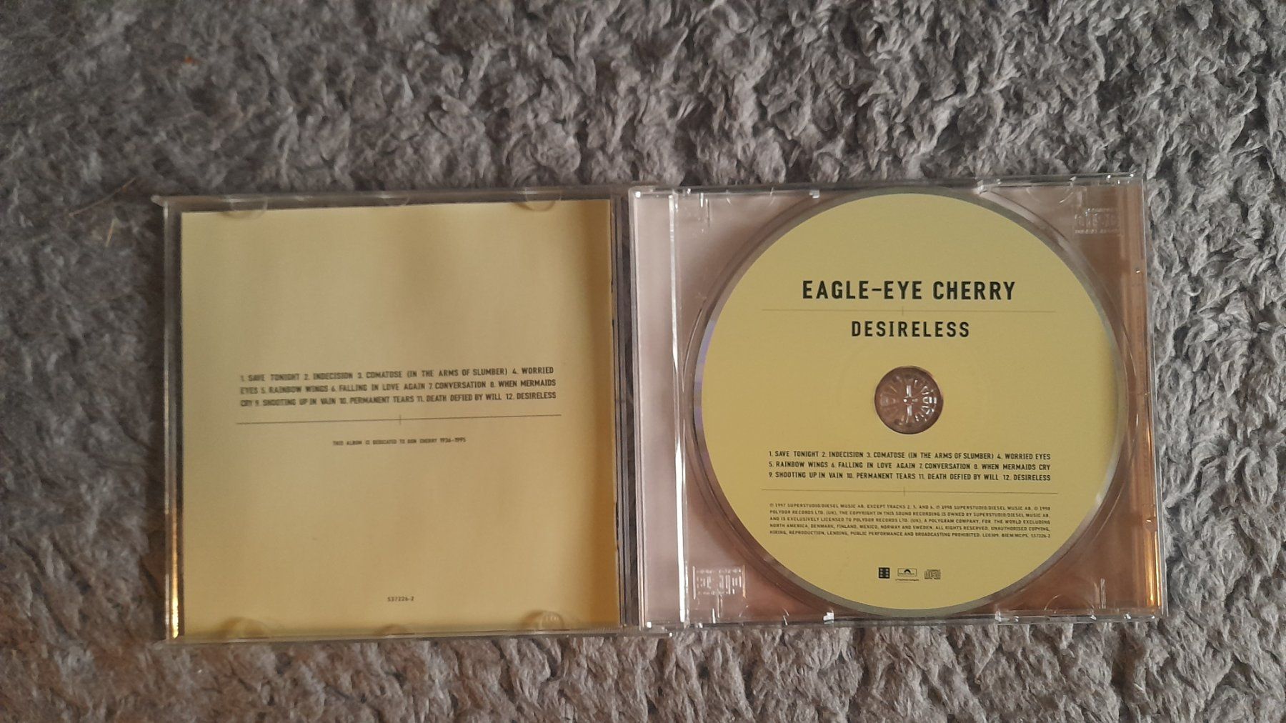 CDs: EAGLE-EYE CHERRY     DESIRELESS    CD – Gebraucht aus Wetzikon ZH von Ramones01 2
