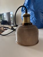 Vintage Hängelampe, Glas
