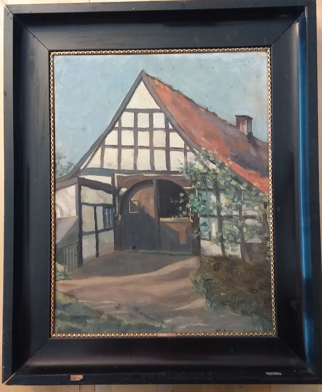 Dipinti: 1 Ölgemälde von M. Luissenberg von 1916 – Usato da Hunzenschwil venduto da rotebaer 1