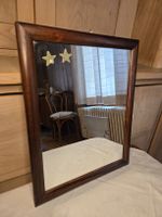 Wandspiegel Holzrahmen, Vintage Look