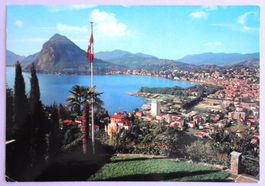 Lugano - Vista generale con il S. Salvatore