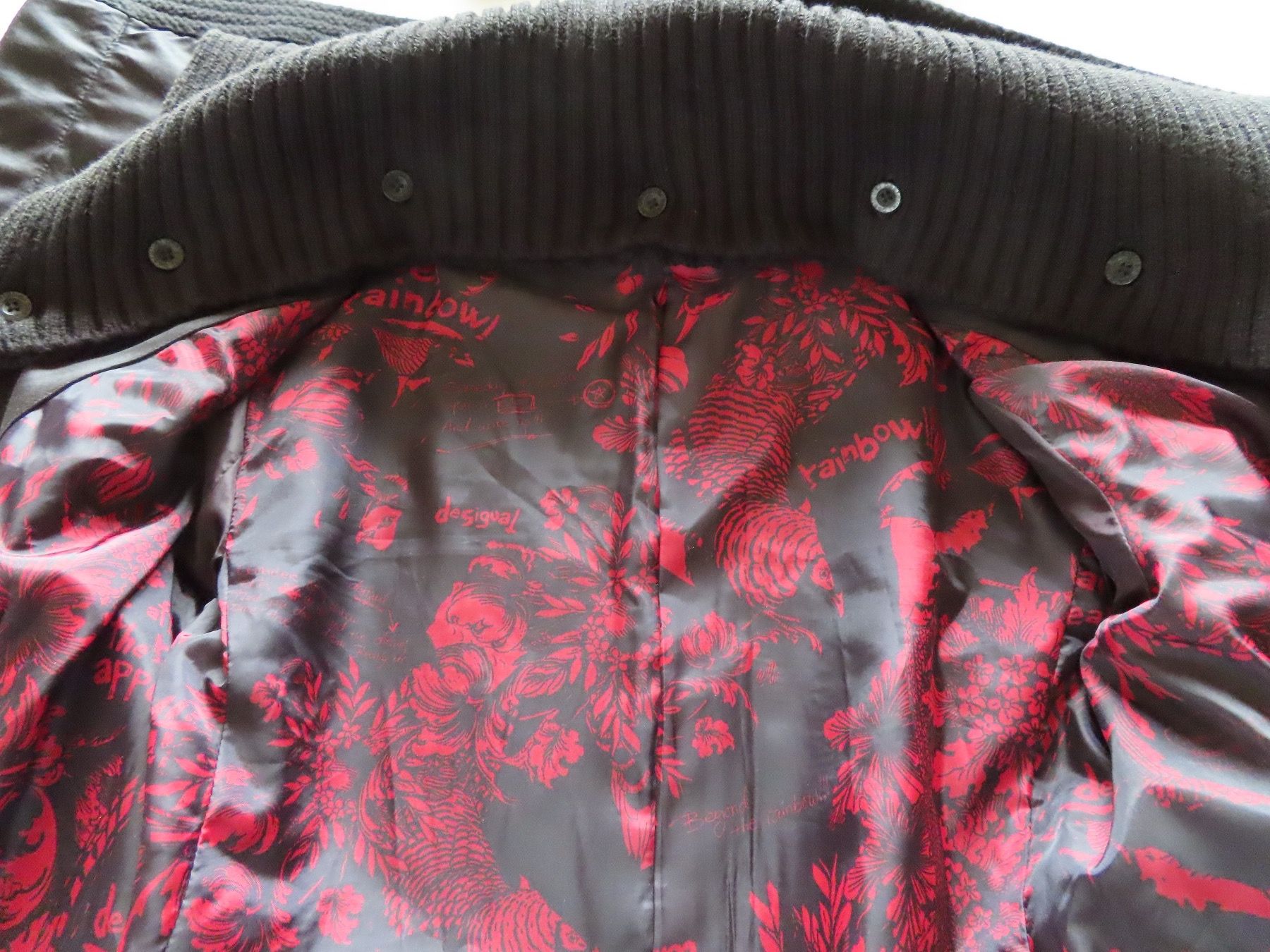 Desigual Mäntel: super Mantel DESIGUAL Gr.40 Rainbow collection +++top +++ – Gebraucht aus Wallenried von Asyano 6