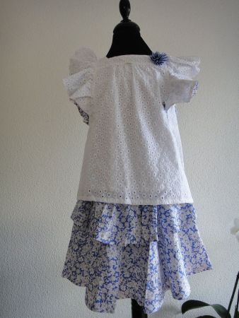 Rock und Bluse Foque 10 Jahre 140 cm