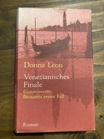 Donna Leon Venezianisches Finale Roman gebrauchter Zustand