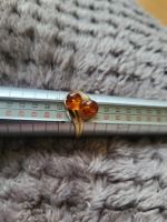 Silberring mit Bernstein