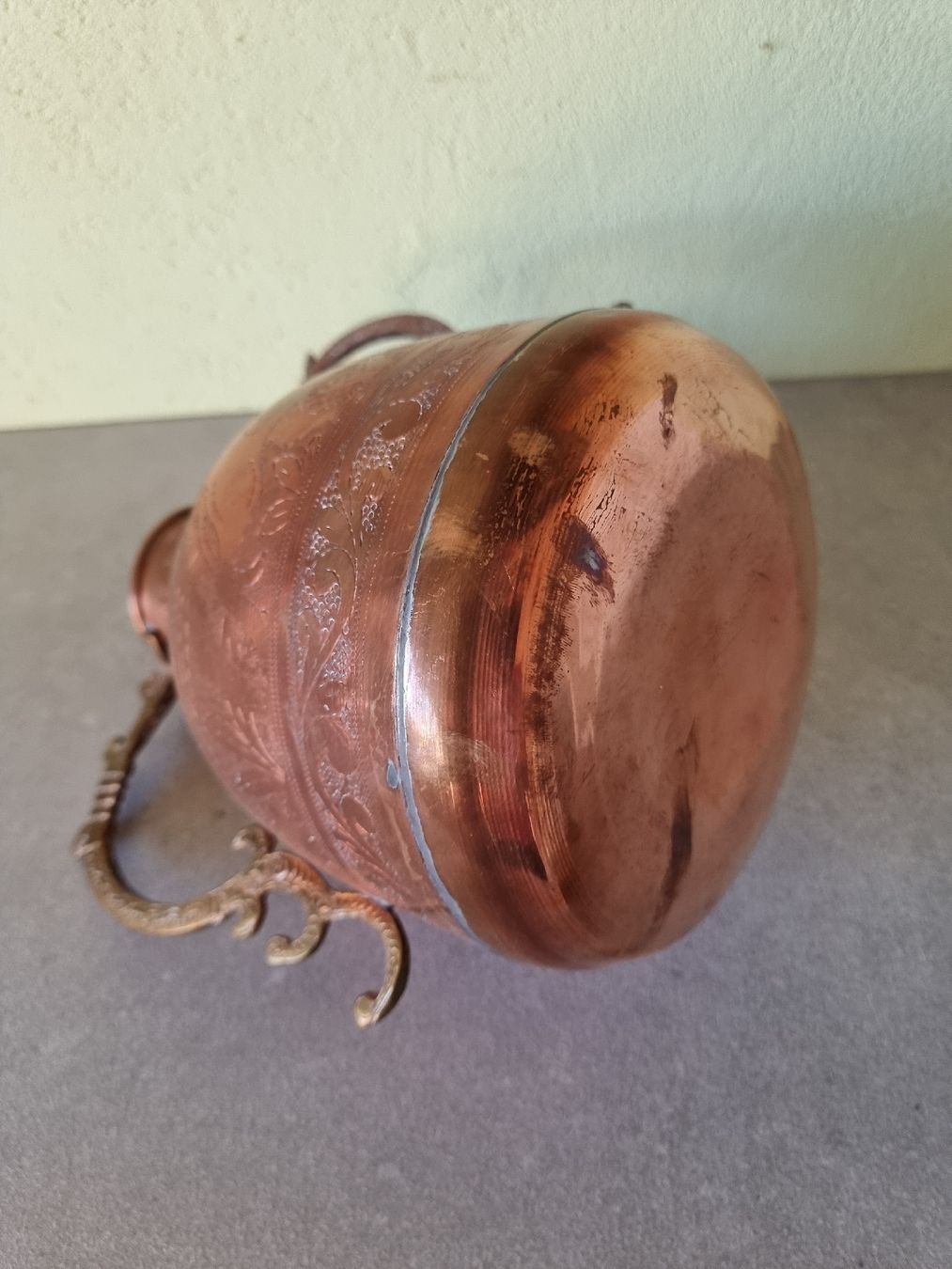 Vasi & Recipienti: Alte Kupfervase mit Griffen – Usato da himmelried venduto da bribuli 4