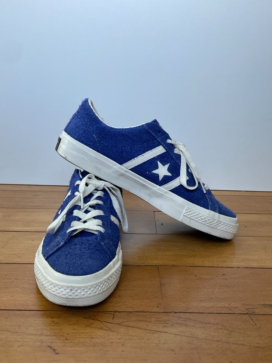 Converse Scarpe da uomo: Converse One Star Blau Gr. 42,5 – Nuovo (secondo la descrizione) da Aarau venduto da brandcolours 1