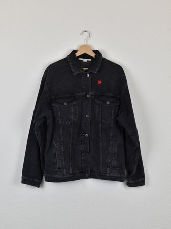 Stella McCartney Jeansjacke, grau, Gr.42