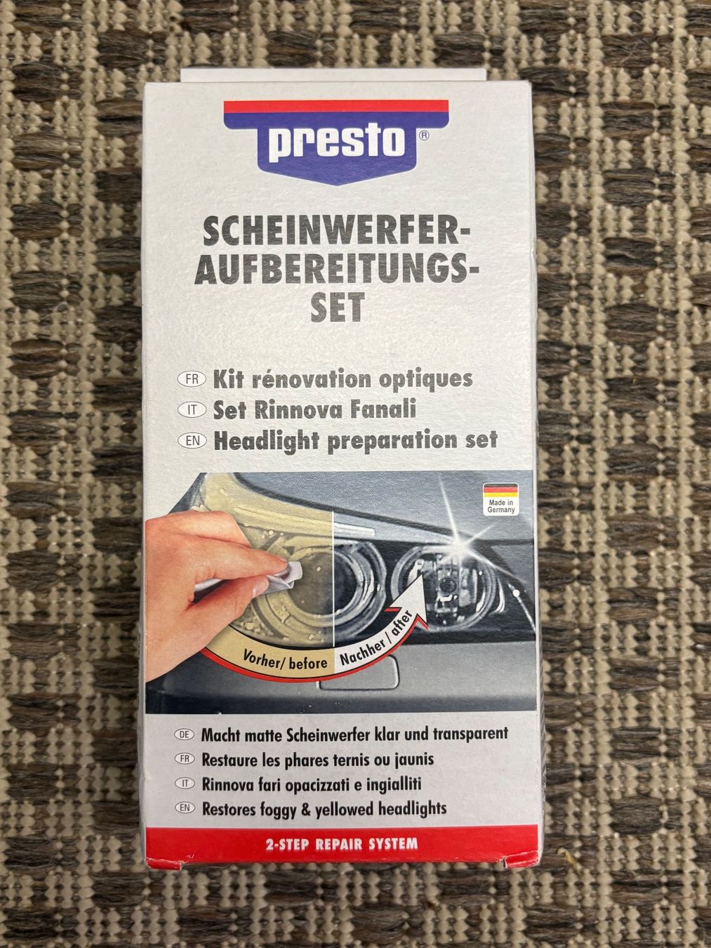 Fari: Presto Scheinwerfer-Aufbereitungs-Set – Nuovo e nell'imballaggio originale da Lyss venduto da jba_s2my