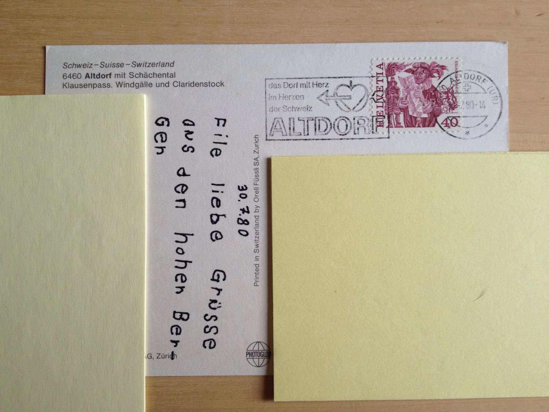 Cartoline postali: AK Altdorf UR – Usato da deitingen venduto da popcorn02 1