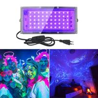 LED Schwarzlicht Strahler 50W UV Fluter