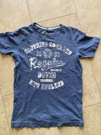 Jungen T-Shirt, blau, Grösse 164 von bonprix