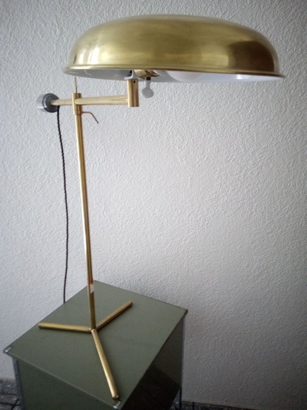 Lampade: Vintage Messing Lampe 50 - 60er Jahre – Usato da Zürich venduto da edi_c2m6