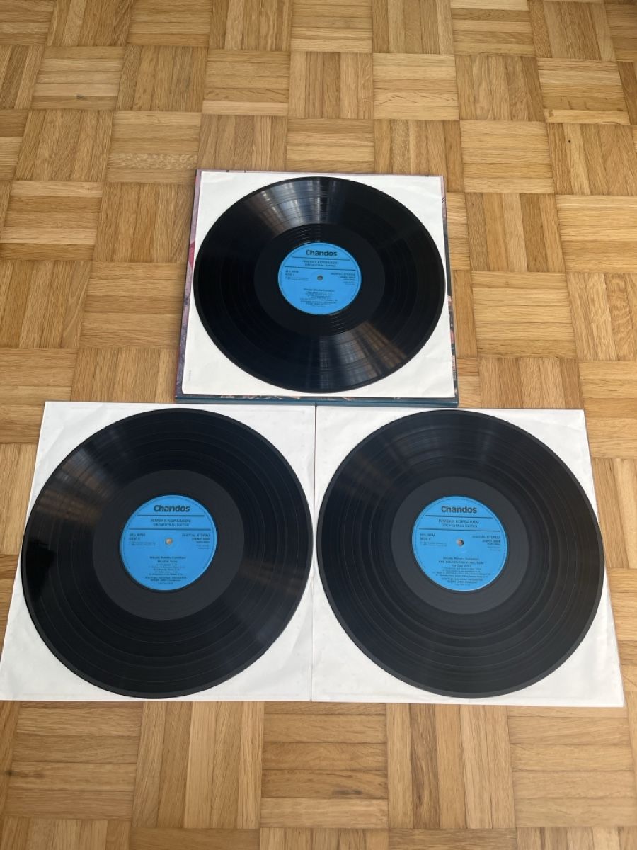Dischi in vinile: Rimsky-Korsakov  Classical 3er Box Set LP Vinyl – Usato da Wangen b. Olten venduto da break72 4
