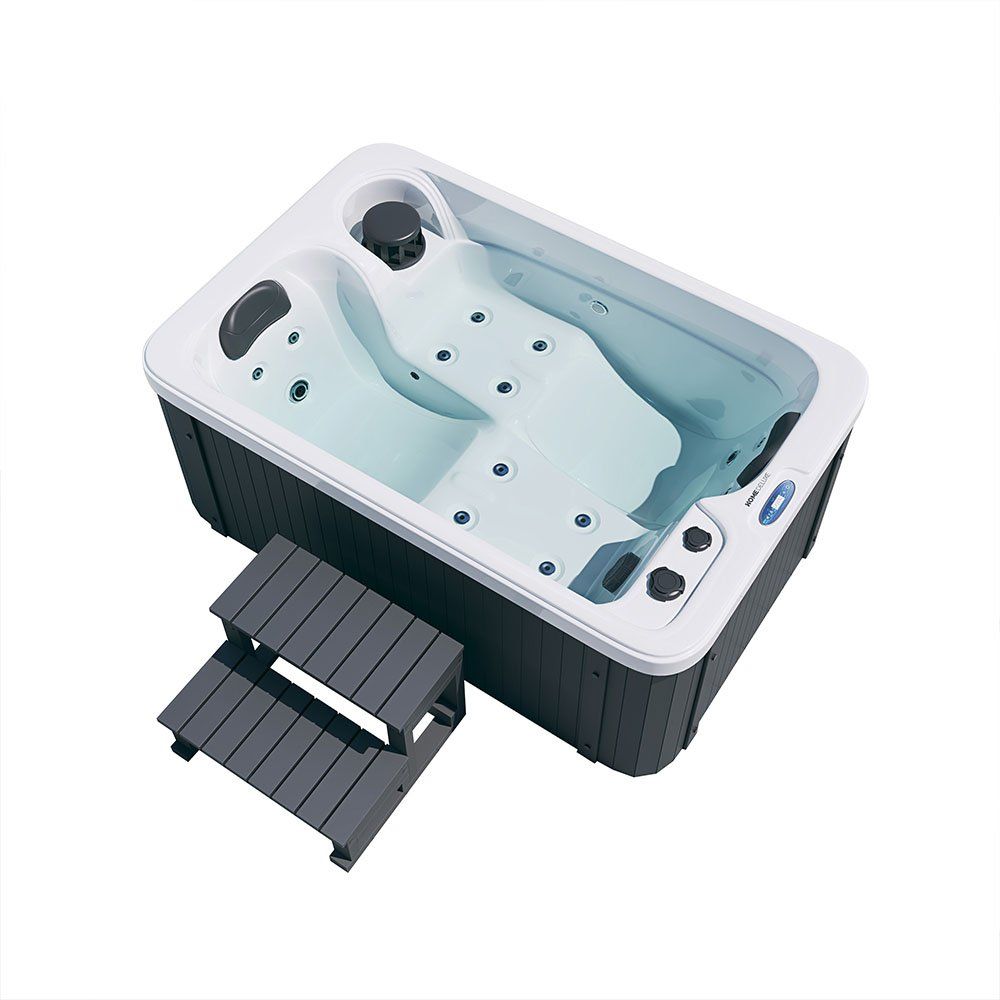 Whirlpool: Outdoor Whirlpool HARRY - MIT Treppe und Thermoabdeckung – Nuovo e nell'imballaggio originale da Wallenwil venduto da toesstal-vertrieb 3