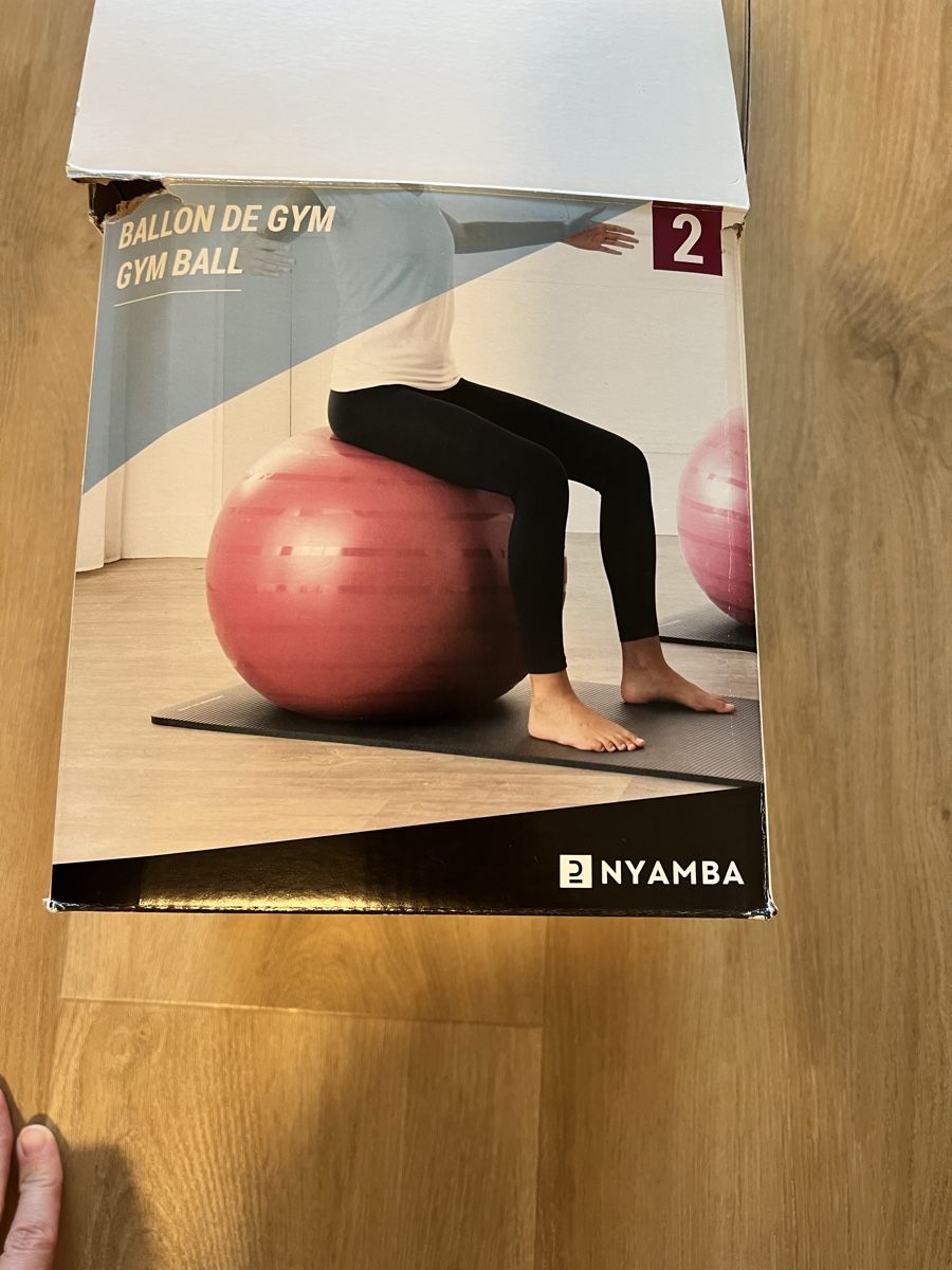 Decathlon Palloni: Gymnastikball Grösse 2 65 cm, rosa – Usato da Zürich venduto da GOJ_fr6c 3