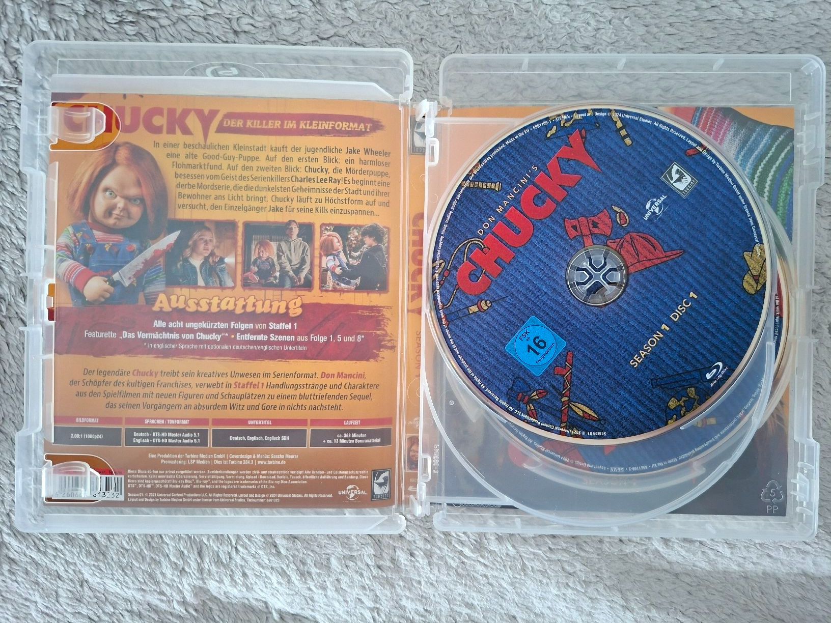 Tutti i DVDs: CHUCKY STAFFEL 1  BLURAY – Usato da Aesch BL venduto da Burschi59 2
