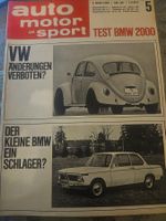 AMS 5/66 BMW 2000 BMW 1600 VW xx