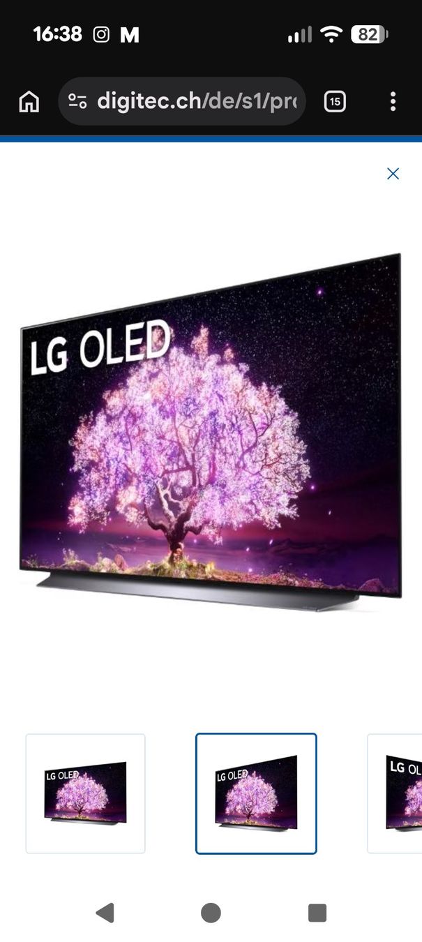 LG Fernseher: LG OLED 55C17LB – Gebraucht aus Reinach AG von boby62