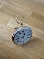 Taschenuhr SEIKO Quarz weiss Zifferblatt Metallgehäuse