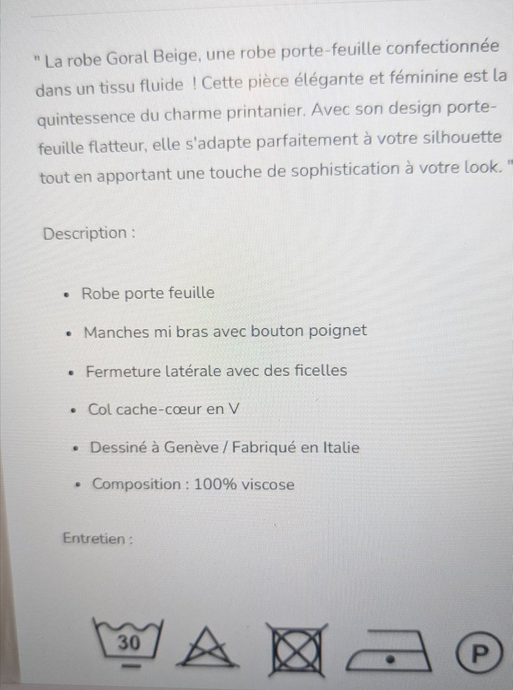 Vestiti: Robe Portefeuille – Nuovo e nell'imballaggio originale da Bernex venduto da Natalys 6