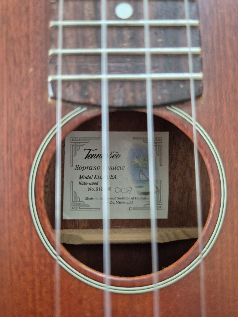 Strumenti musicali: Gewa Tennessee Sopran-Ukulele Kilauea – Nuovo (secondo la descrizione) da Horn venduto da raley27 1