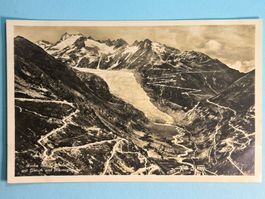 Furka und Grimselstrasse - Rhonegletscher