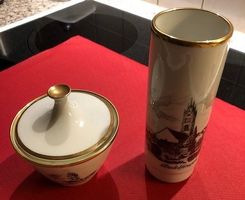 Duo hübsche Souvenir-Artikel mit Motiven Andelfingen