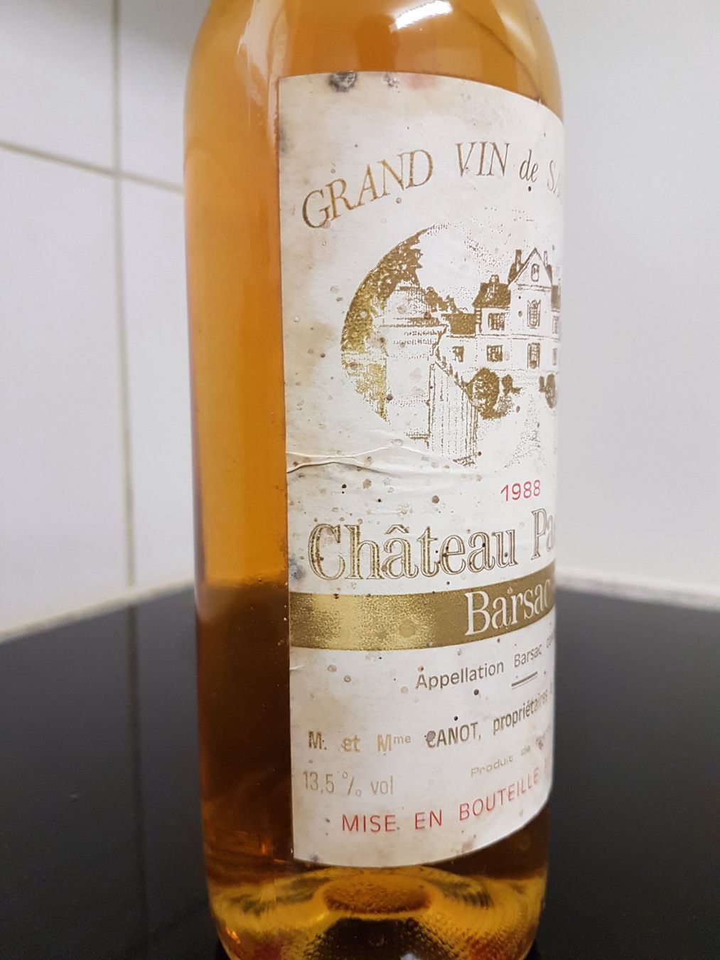 Vino: Château Padouën 1988 Sauternes – Nuovo (secondo la descrizione) da Grenchen venduto da poggione 2
